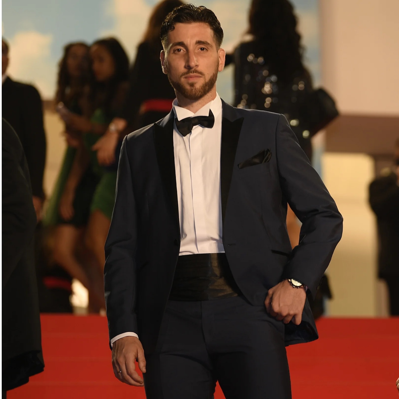 Théophane Boutaïg sur les marches du Festival de Cannes